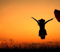 Happiness in the Sunset