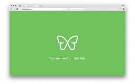 screenshot of Freedom app